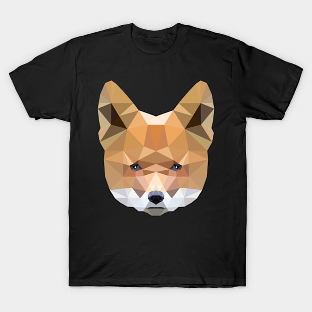 fox foxy polygon T-Shirt by TheGloriousJoey
